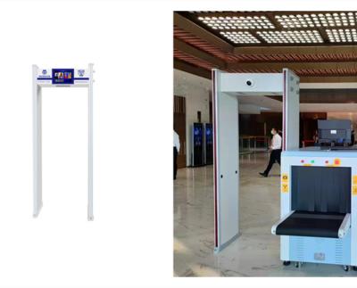 China 10G Metal Sensitivity Airport Walk Through Metal Detector Audio Alarming for sale