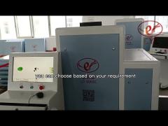 1.2mA Tube Current Airport Baggage Scanner Windows Operation ODM Scanning Machine