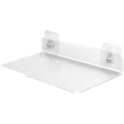 China Hotel/kitchen/living room hot sale etc. Amazon Unti-punching Acrylic Display Stand Shelf Holder for sale