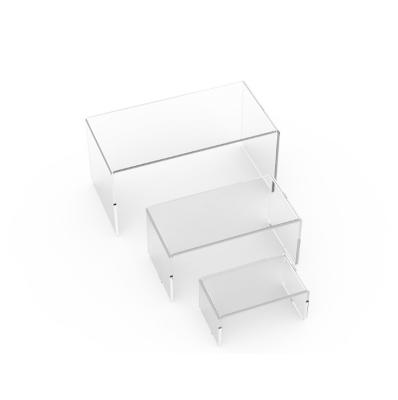 China U Shape Acrylic Acrylic Display Riser Display Stand for sale