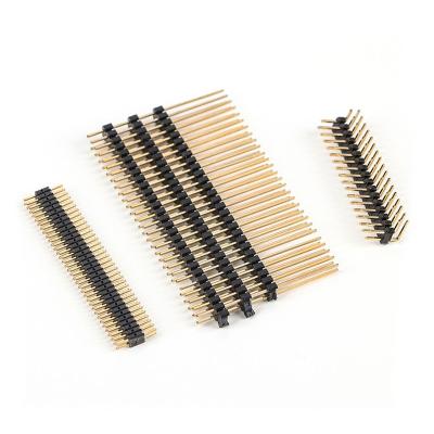 China Conduction Pitch High Quality Female Socket Contact 1.27mm Round Pin Header Connector Pins for sale