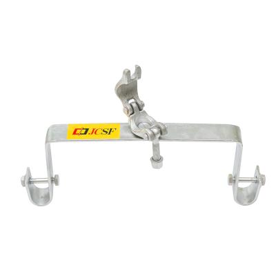 China As customer HDG scaffolding ladder bracket request for Cuplock Ringlock quickstage system for ladder for sale