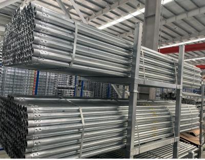 China Industrial Galvanized Steel Tube With Fittings For JCSF Scaffolding Construction for sale