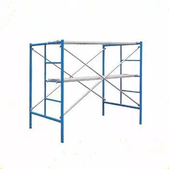 China Modern 2022 New Style Walk Through Powder Coated Mason Steel Mobile Scaffolding Frame for sale