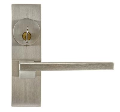 China Modern Interior Door Lock Door Hardware Lever Handles Easy To Use Lockset Handle Lock Body for sale