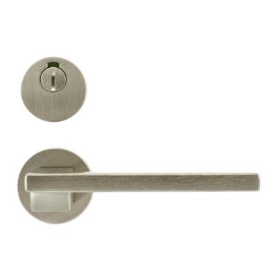 China Cheap Custom Stylish Door Locks and Handles Interior Door Lock Shape Mortise Lock Handle Set for sale