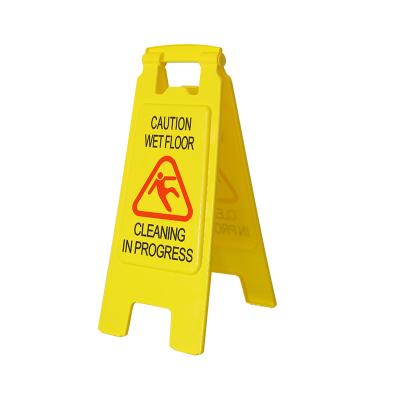 China Wet Floor Caution Floor Sign A-frame Wet Caution Sign for sale