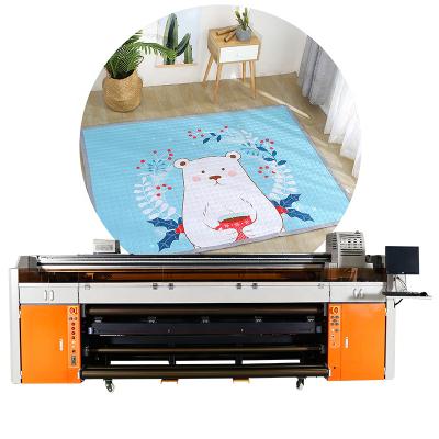 China Hotels Ricoh GEN5 Fast Head Speed ​​Mat / Floor Mat Small Size Digital Printer UV For Signage Printing for sale