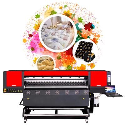 China Top Selling Fabric Printing Printhead i3200 4720 Heat Press Transfer Paper Sublimation Printer For Textile Best A2 for sale