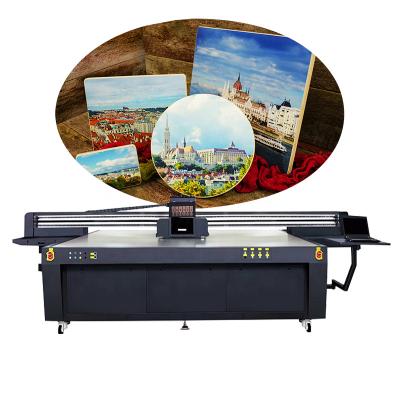 China Top Selling Wood 3220 Printhead Business Ricoh Gen5 High Speed ​​Glass UV Flatbed Printer for Decal and Signage for Ceramic Tile for sale