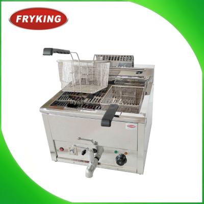 China New Design High Power Fryer EF-17L Meat Processing Equipment Worktop Electric Fryer for sale