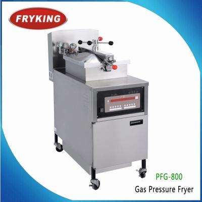 China With oil filter system gas chicken pressure fryer factory in Guangzhou for sale