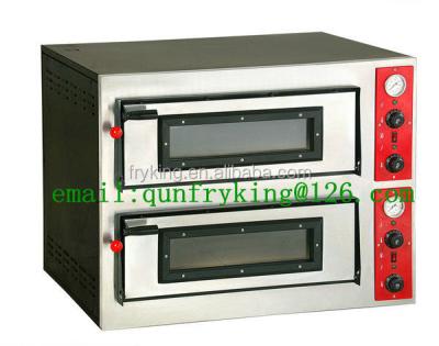 China electric 2 layers two layers pizza oven for sale