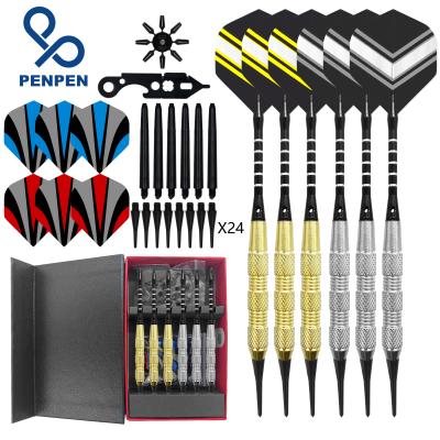 China Darts soft tip arrow dart set with case factory direct sale price 60x47x31.5cm for sale