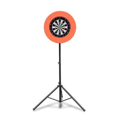 China Sturdy and durable adjustable dartboard tripods stand, stands can hold electronic target, furry target and monitor for sale