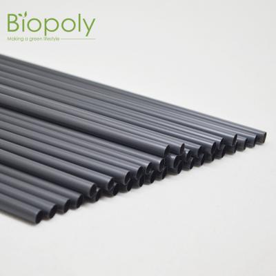 China PLA Plastic Eco Friendly Bio Plastic Drinking Straw Customized Degradable for sale