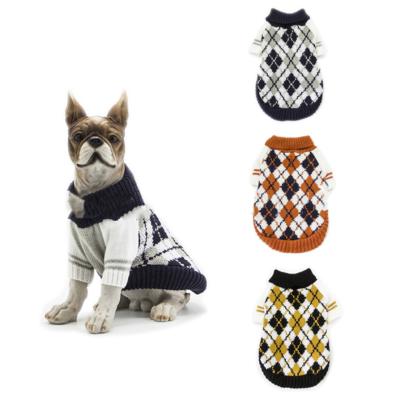 China 2021 Viable Dog Colored Winter Sweaters Clothes Shaped Big Dog Clothes for sale