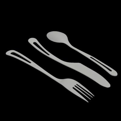 China Eco Friendly Sustainable Flatware Set Compostable Cutlery for sale