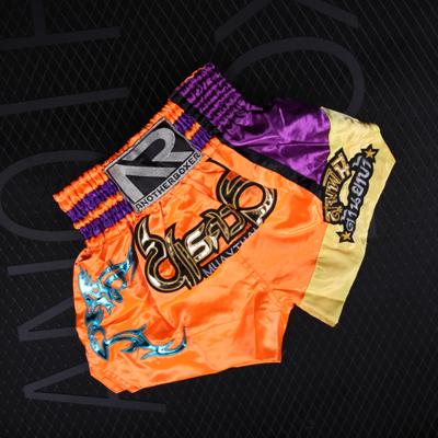 China 100% Polyester Factory Wholesale Muttahida Majlis-e-Amal Kick Boxing Muay Thai Martial Arts Fight Shorts for sale