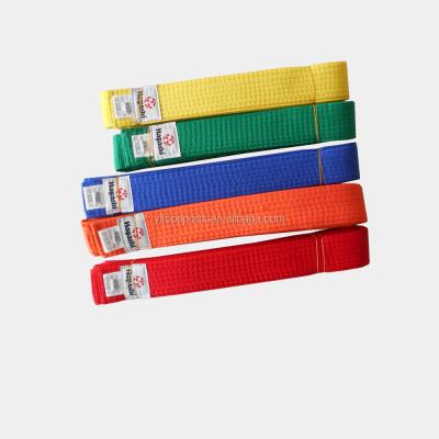 China Professional Cheap Karate Equipment Karate Belt Colors For Sale for sale