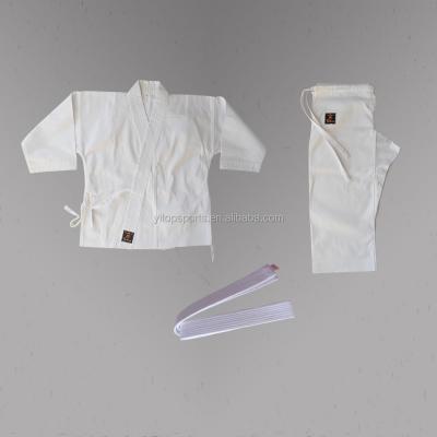 China WKF Instock Comfortable High Quality White Karate Gi For Training Comfortable Karate Uniform for sale