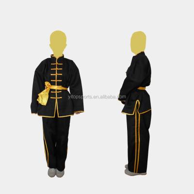 China High quality professional chinese traditional black kungfu uniform for sale