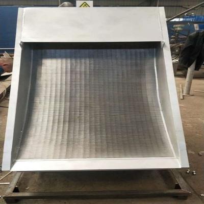 China V-Shape Wire TPBS Sieve Bend Screen Filter Made of SS304/316/Duplex Stainless Steel for sale