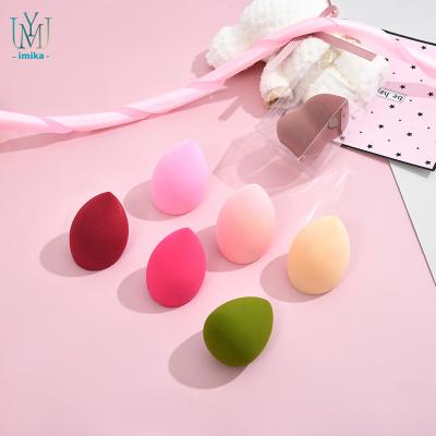 China Latex Non-Toxic Hot Selling Ultra Soft Cotton Candy Beauty Make Up Peach Shape Makeup Sponge Latex Foundation Free Makeup Sponge for sale