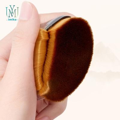 China Custom Wholesale Logo Vegan Makeup Brushes Soft Touch Foundation High Density Simple Makeup Brushes For Foundation Liquid Makeup for sale