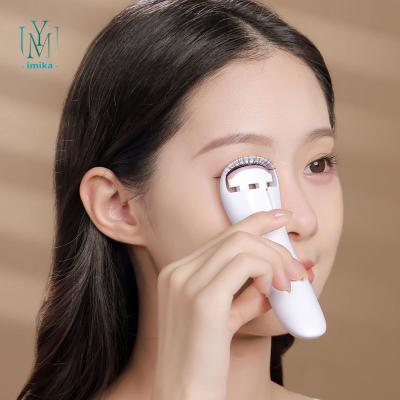 China OEM USB Eyelash Curler 4 Modes Rechargeable HOT Temperature Electric Eyelash Curlers With Eyelash Comb For Women Girls for sale