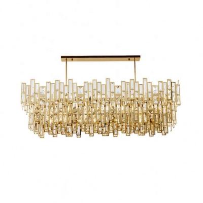 China 2021 Nordic Modern Chandelier From China Supplier Modern LED Crystal Chandelier Gold Pendant Light Luxury for sale