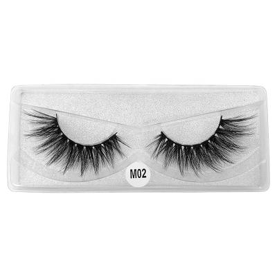 China Luxury Natural Mink False Eyelashes Grade 3d Long Highlights By Hand Made for sale