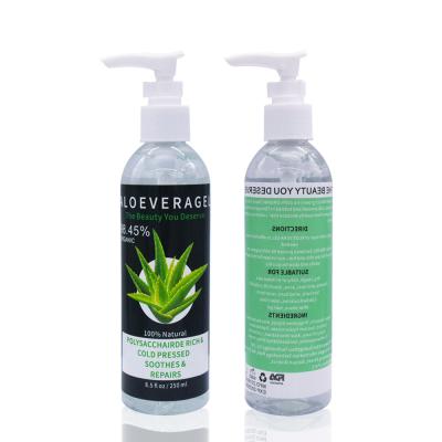 China Skin Revitalizer Skin Moisturizing And Soothing Organic Pure Aloe Vera Gel for sale