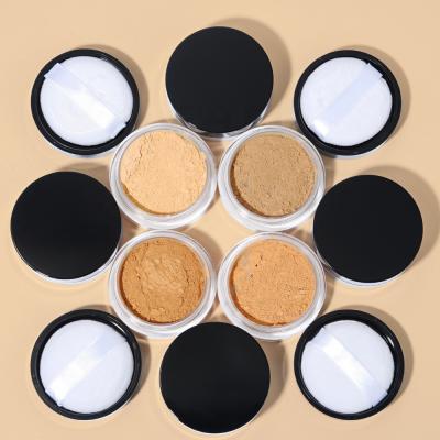 China Wholesale Sunscreen Makeup Setting Powder Oil Control Face Dust Translucent Waterproof Loose Powder for sale