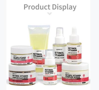 China OEM&ODM Moisturizer Beauty Salon Anti Wrinkle Retinol Skin Care Set Anti Aging Skin Care Whitening Cream for sale