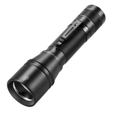 China Super Bright Emergency 18650 XML T6 LED Outdoor Aluminum Flashlight USB Rechargeable Flashlight for sale