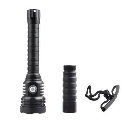 China Camping High Power 4500lm Flashlight XHP70 IP68 White Light Waterproof Flashlight With 3 Modes LED Flashlight for sale