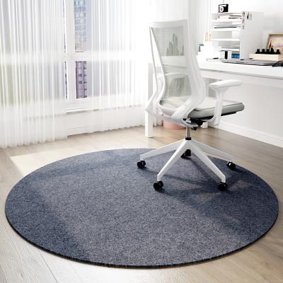 China 7Colour washable can freely cut round mats without blocking round floor chair mats from chair wheels for sale