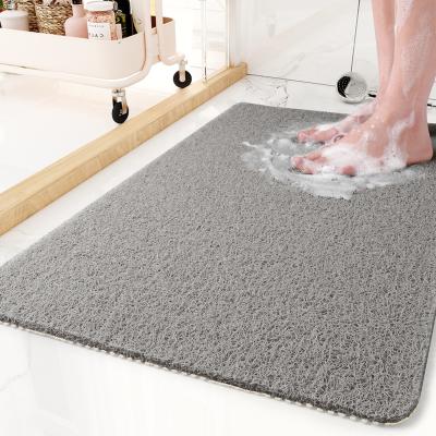 China 7Colour Size Bathroom Loofah Slip Bath Mat Custom Water Viable Non Absorb Moldproof Non Slip Bathroom Shower Mat for sale