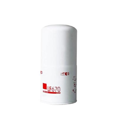 China Iron factory direct sale LF670 car parts high quality oil filter fit for Japanese car for sale