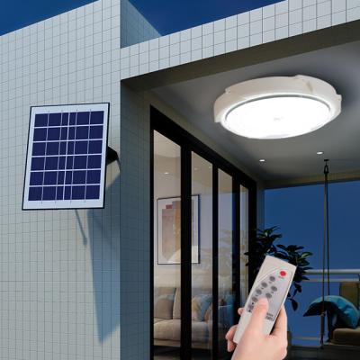 China Garden Solar Waterproof LED Lights Smart Outdoor Home Solar Lamp Ceiling Lights for sale