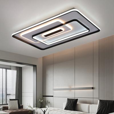 China Nordic Modern Minimalist Outdoor Mounted LED Ceiling Lamp Living Room Lamp Home Lighting Round Bedroom Ceiling Lamp for sale