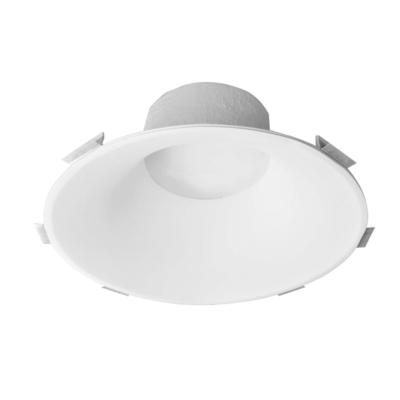 China New residential style high quality commercial recessed trimless mounted gypsum led indoor downlights ceiling lamp for living room, hotel for sale