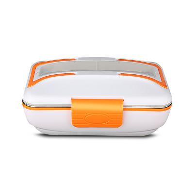 China Car lunch container food container dual-function heated plastic heated box thermos electric heating lunch box for sale