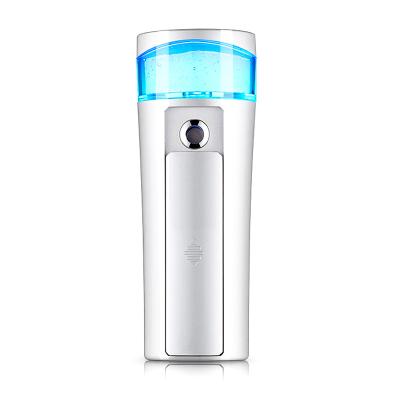 China 2022 Portable Electric Water Fine Moisturizer Mini Beauty Skin Care Spray Nano Facial Mist Sprayer for sale