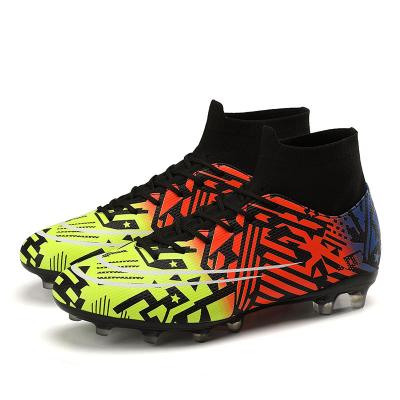 China High Quality Custom Leisure Sports Soccer Shoes Kids Sport Spike Indoor Soccer Shoes High Top Football Boots Wear For Sale for sale