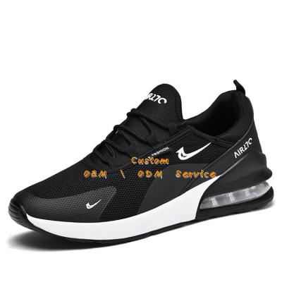 China 2022 Hot Selling Men's Breathable Sports Shoes Durable Mesh Air Cushion Sneakers Anti Slip Men's Casual Walking Running Shoes for sale