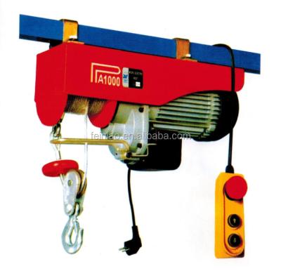 China Construction worksÂ   220v mini crane, 200kg, 250kg 500kg 1000kg Mini Electric Hoist for sale