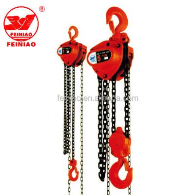 China Small Crane Competitive Price HSZ-KT types of chain block hand lifting chain hoist for sale