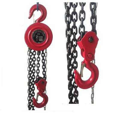 China Construction Hoist HSZ Chain Hoist/Chain Block 1Ton, 2Ton, 3Ton, 5Ton, 10 Ton Crane Hook Block for sale